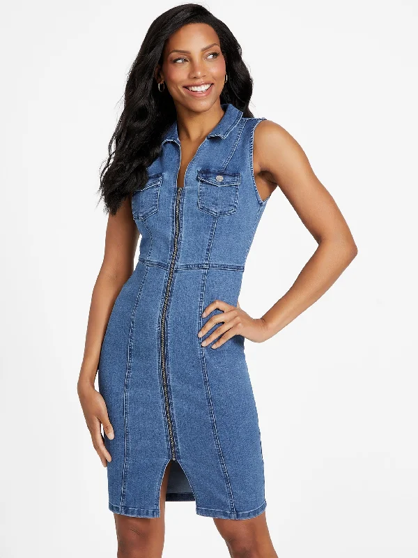 Eco Miranda Denim Shirt Dress