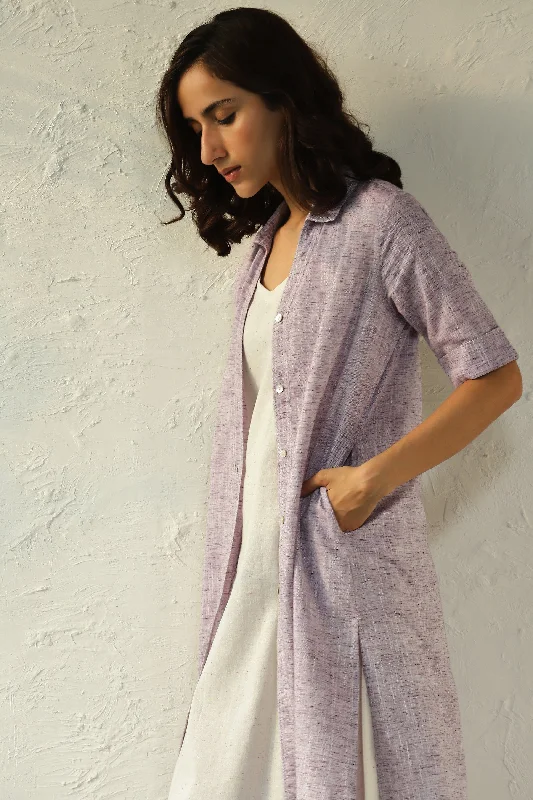 Grapejuice shirt dress