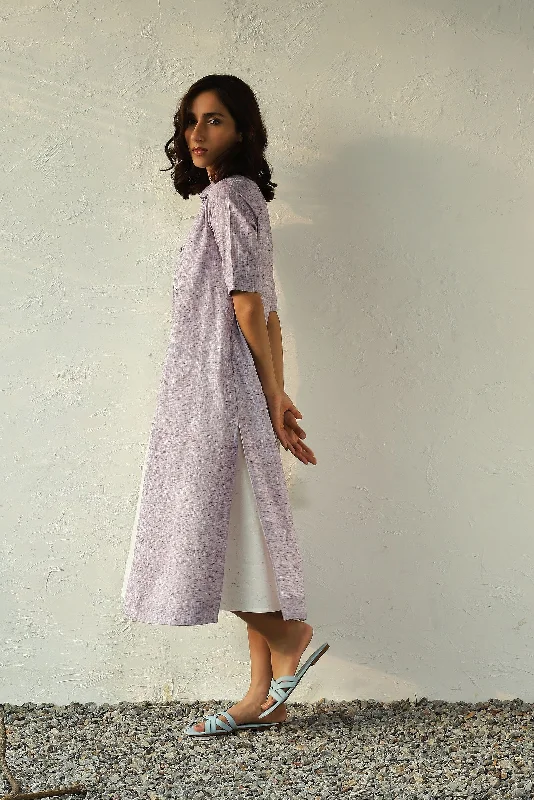 Grapejuice shirt dress