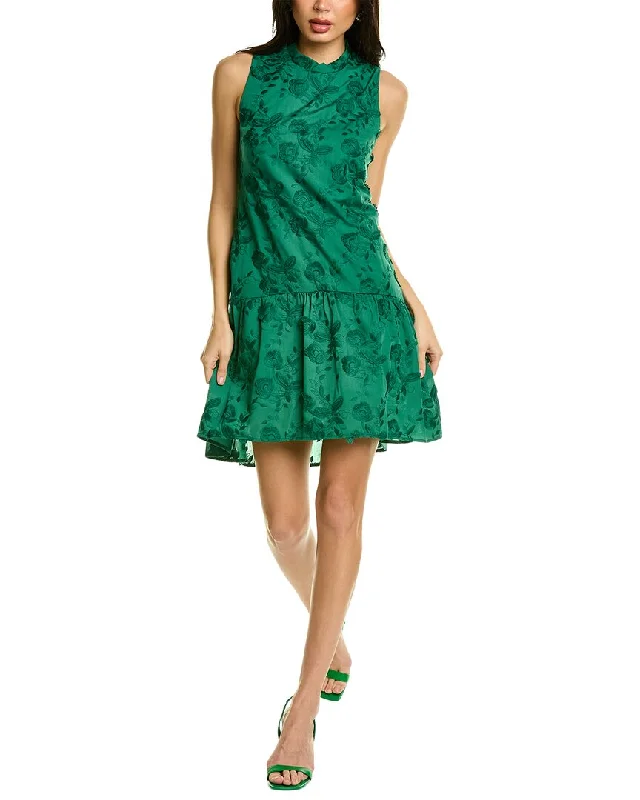 Marchesa Notte A-Line Mini Dress