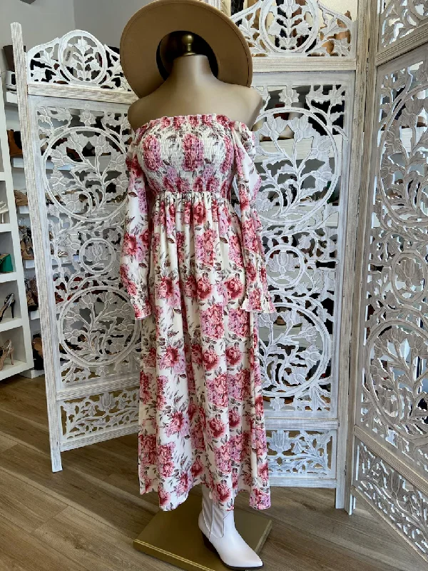 Maxi Floral Mock Dress