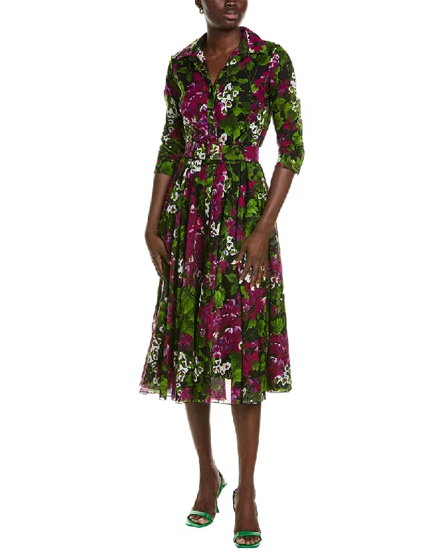 Samantha Sung Aster Shirtdress