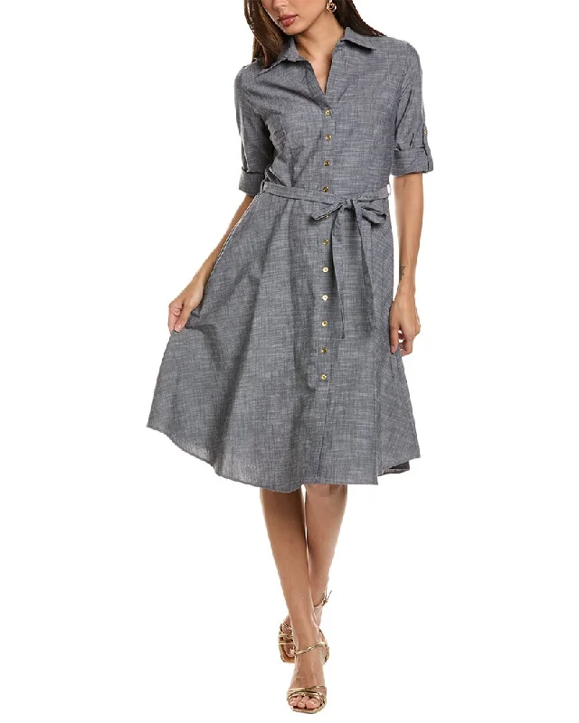 Sharagano Starlight Venice Shirtdress