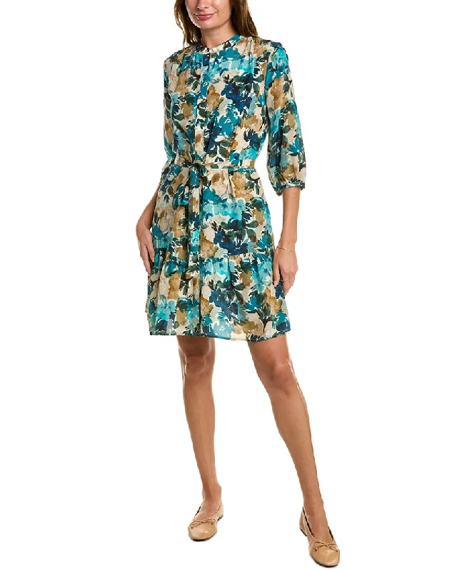 tyler böe Petra Silk Shirtdress