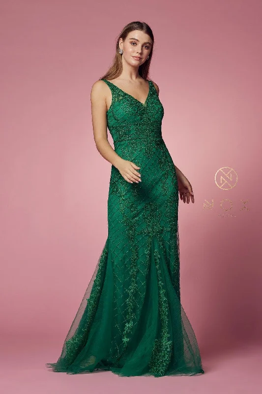 Long Formal Sleeveless Mermaid Prom Dress