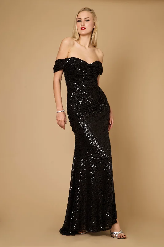 Long Mermaid Sequin Formal Party Dress