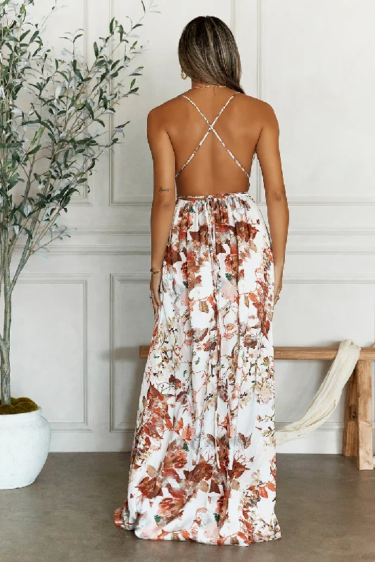 Mermaid Hotel Maxi Dress White