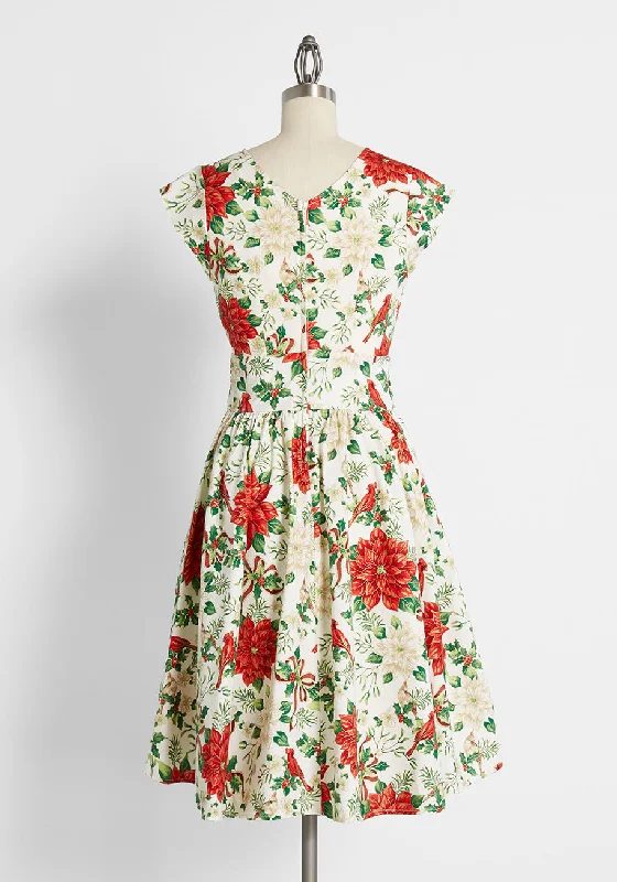 Holiday Garden Party Dress