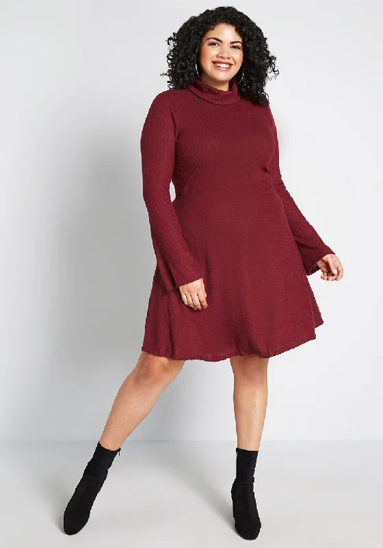 Idyllic Arrangement Sweater Dress