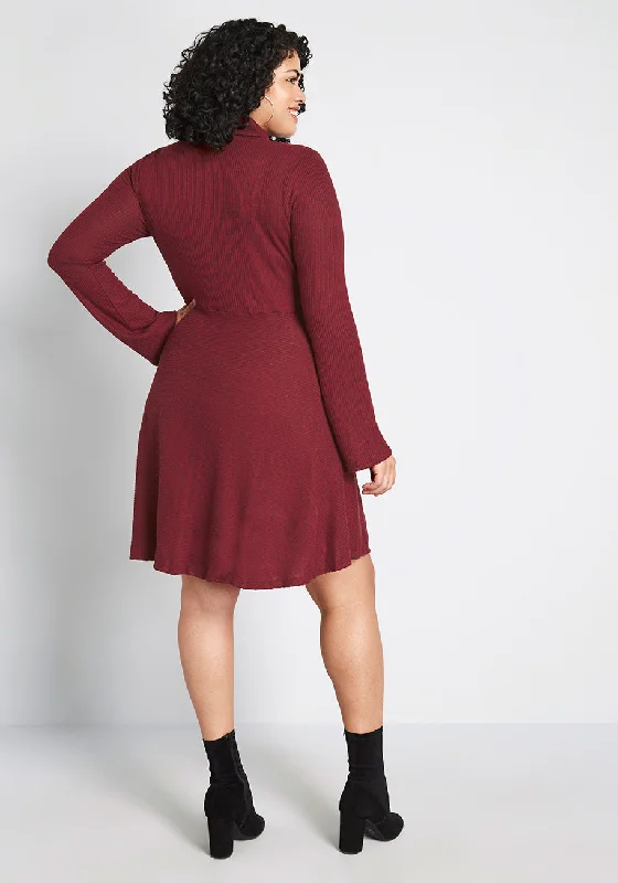 Idyllic Arrangement Sweater Dress