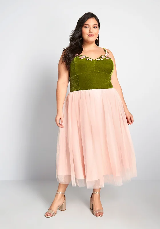 Rose Garden Party Twofer Dress