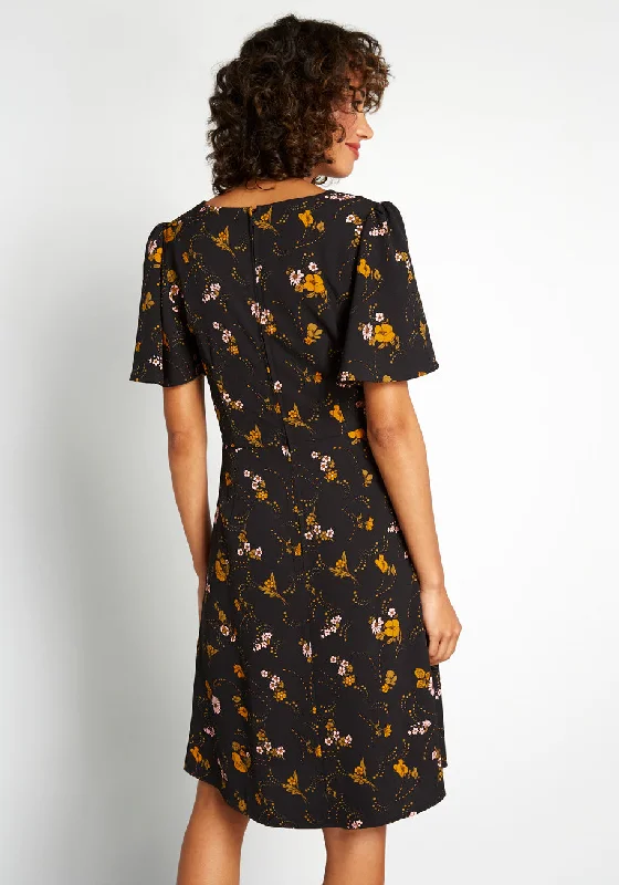 Sentimental Special Surplice Dress