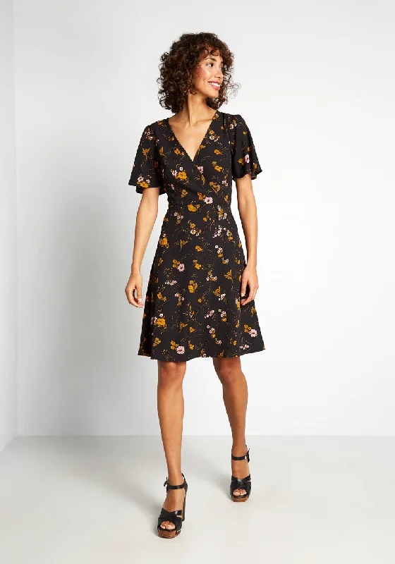 Sentimental Special Surplice Dress