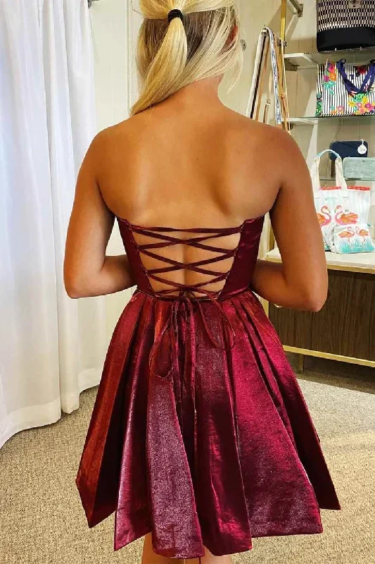 a-line-burgundy-strapless-short-homecoming-dress