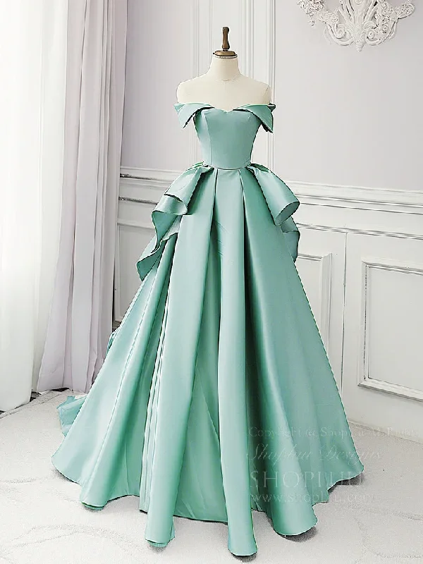 a-line-off-shoulder-satin-blue-long-prom-dress-blue-satin-long-formal-dress