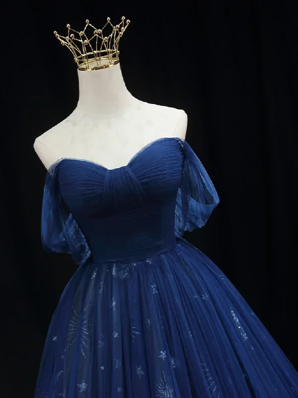 a-line-off-shoulder-sweetheart-neck-dark-blue-long-prom-dress-blue-formal-dress