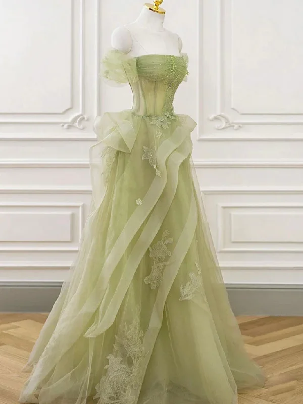 a-line-off-shoulder-tulle-lace-green-long-prom-dress-green-lace-long-formal-dress