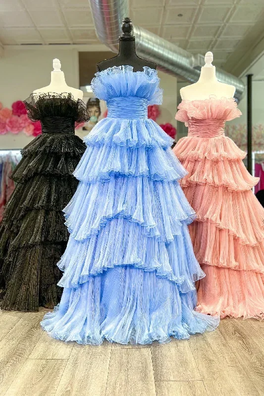 a-line-off-the-shoulder-ruffle-layers-tulle-long-prom-dress