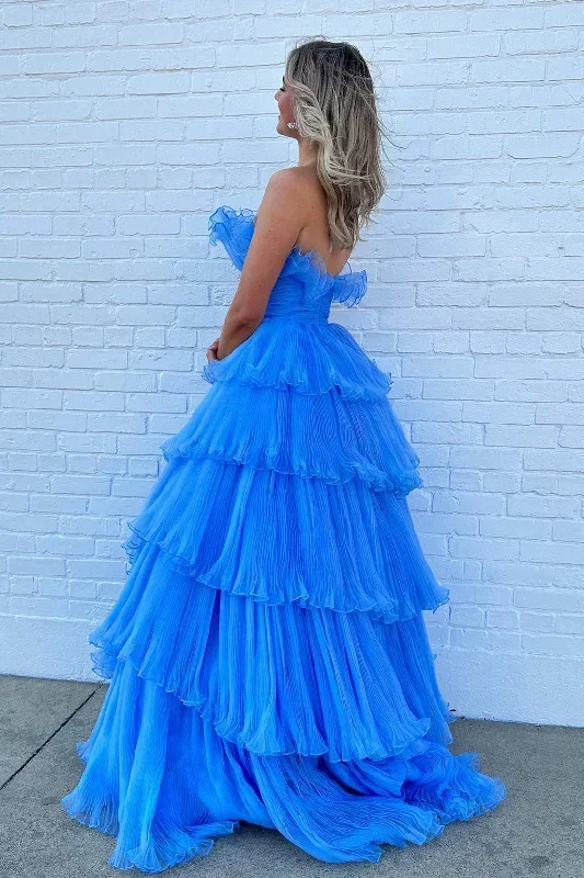 a-line-off-the-shoulder-ruffle-layers-tulle-long-prom-dress