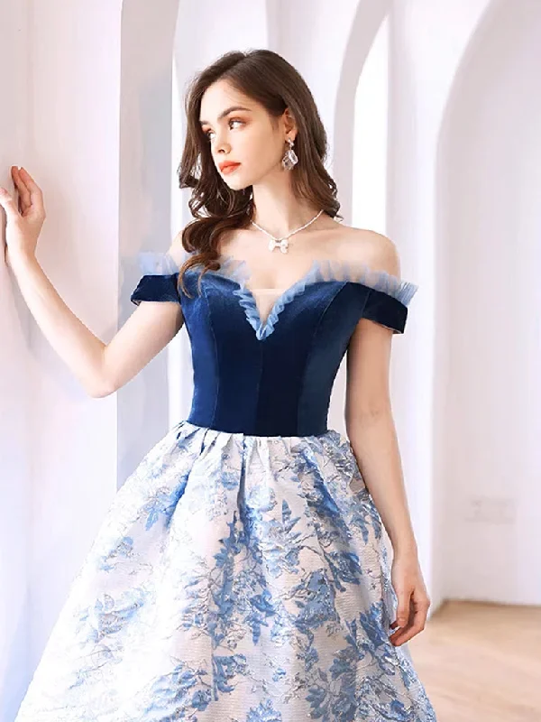 blue-satin-velvet-long-prom-dress-blue-long-evening-dress