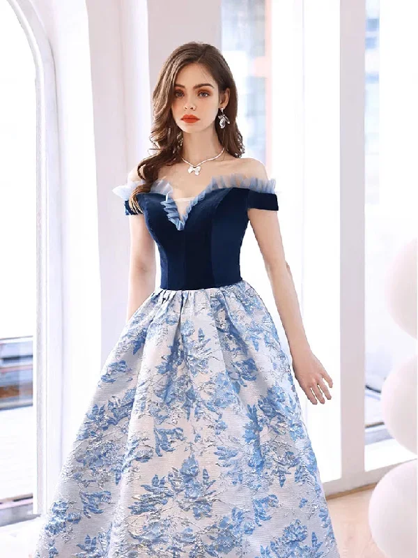 blue-satin-velvet-long-prom-dress-blue-long-evening-dress