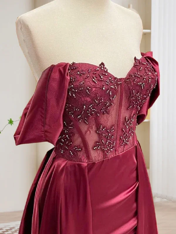 burgundy-a-line-off-shoulder-satin-lace-long-prom-dress-burgundy-long-formal-dress