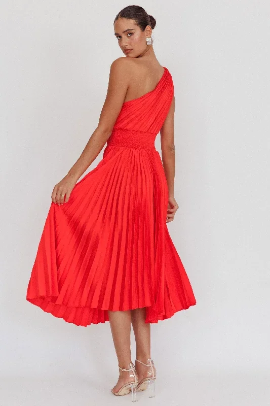 calissa-one-shoulder-pleated-midi-dress-red