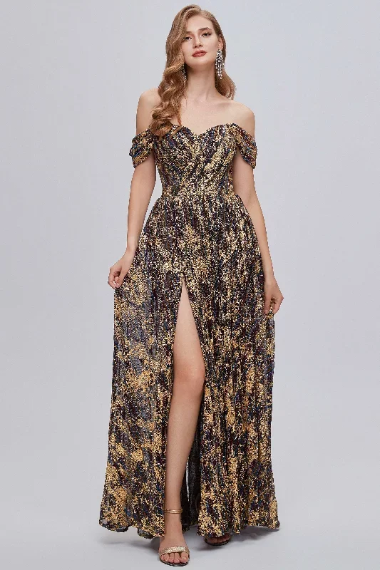 floral-print-off-the-shoulder-a-line-long-prom-dress