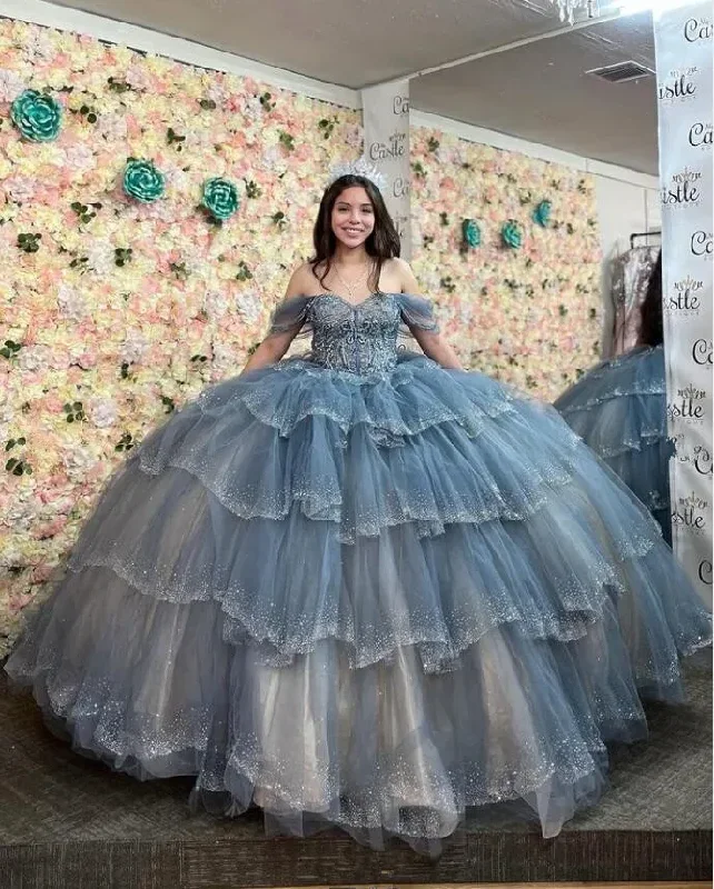 grey-blue-sparkly-princess-quinceanera-dresses-off-shoulder-luxury-crystal-tiered-skirt-vestido-xv-anos-sweet-15-prom-1