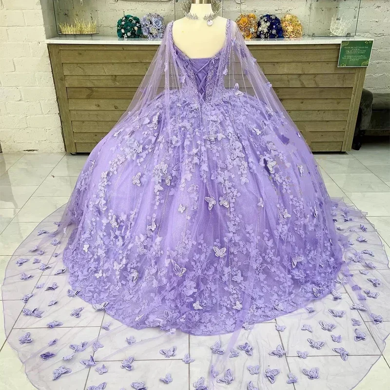 lilac-lavender-butterfly-quinceanera-dresses-with-cape-lace-applique-sweet-16-dress-mexican-prom-gowns-2023-vestidos-de-xv-anos