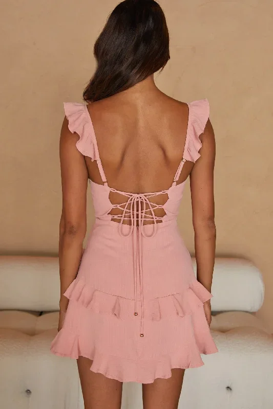 moonlit-moment-ruffle-trim-piping-detail-lace-up-back-dress-apricot