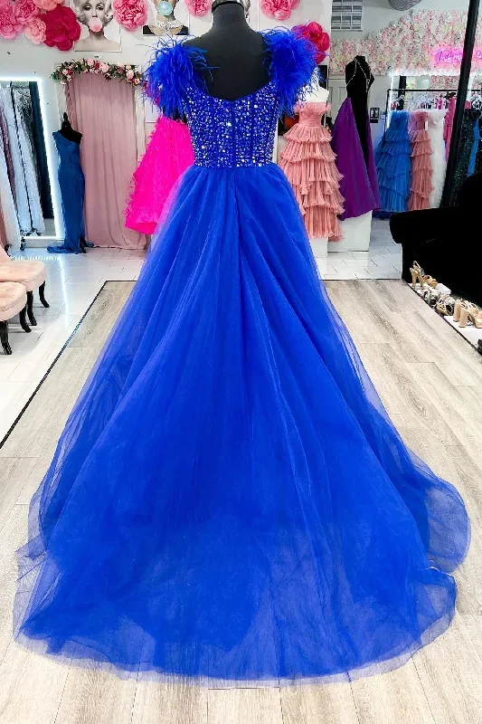 royal-blue-a-line-scoop-neck-rhinestone-long-prom-dress-with-feathers