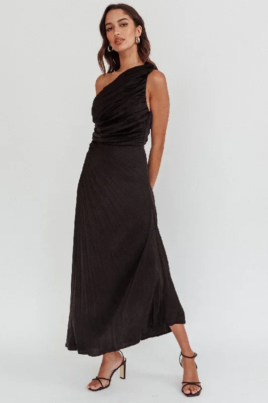 scarlett-one-shoulder-pleat-maxi-dress-black