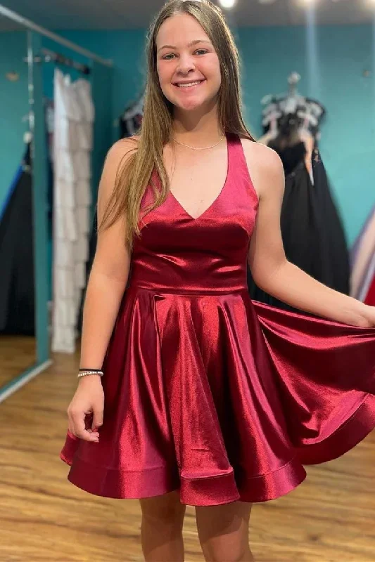 simple-wine-red-a-line-short-homecoming-dress