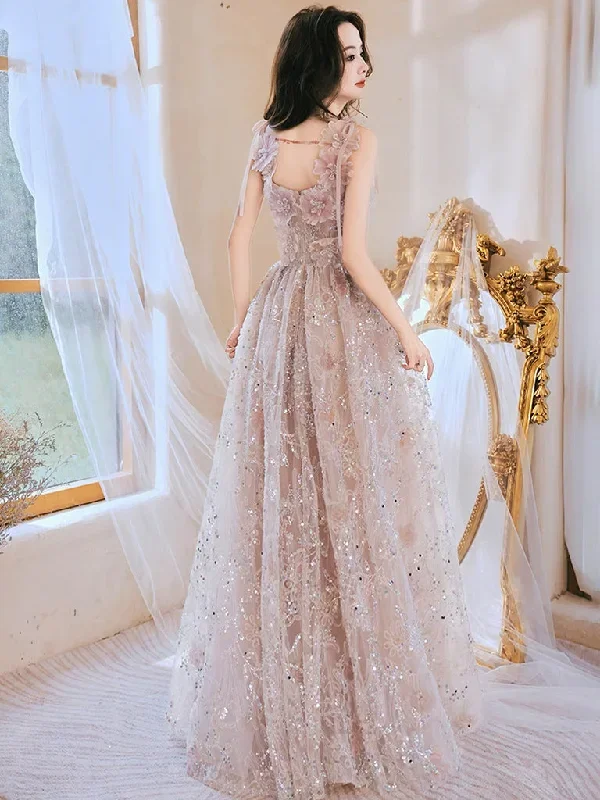 unique-tulle-lace-pink-long-prom-dress-lace-pink-long-evening-dress