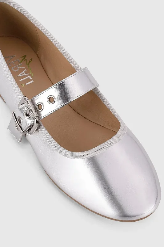 verali-banks-buckled-mary-jane-flats-silver