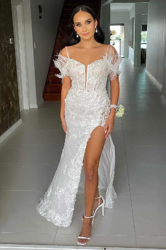 white-sequin-appliques-cold-shoulder-long-prom-gown-with-slit